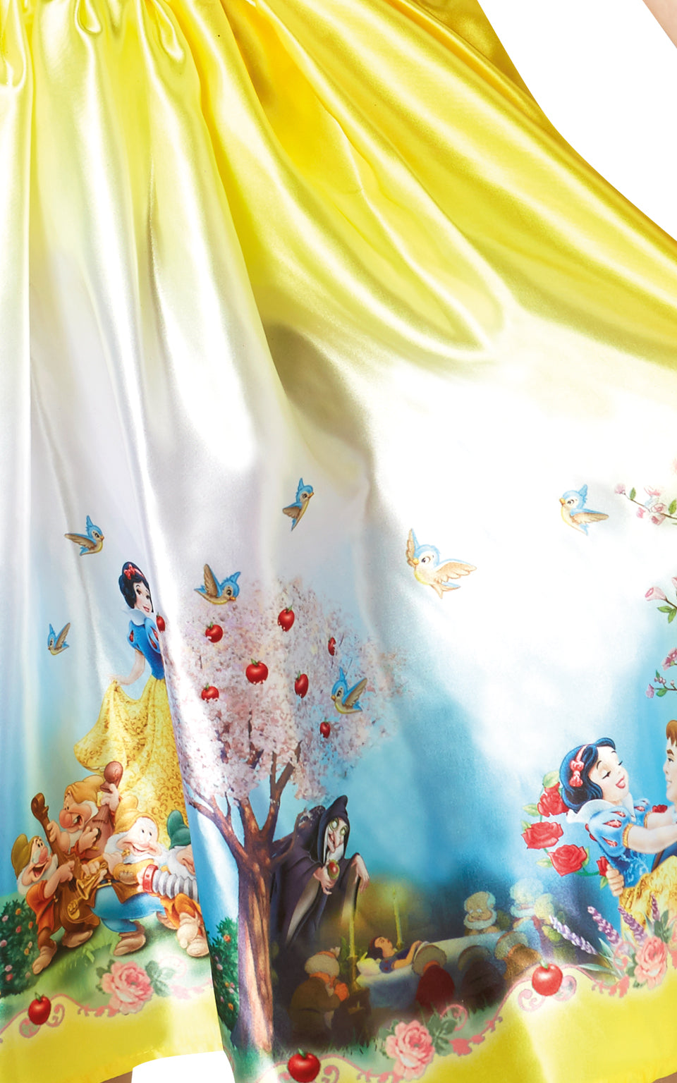 Dream Princess Snow White Costume Girls closeup