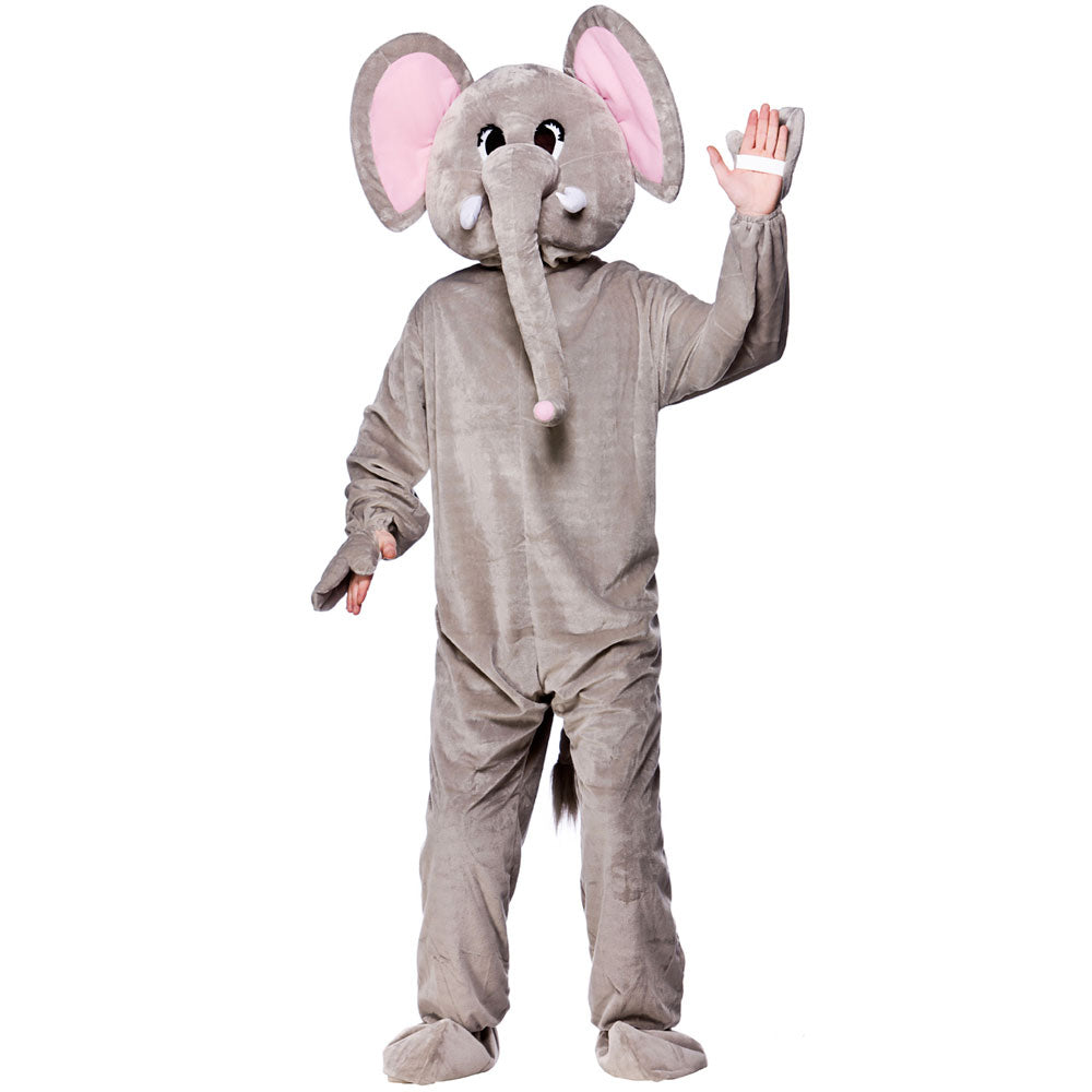Elephant Mascot Animal Costume