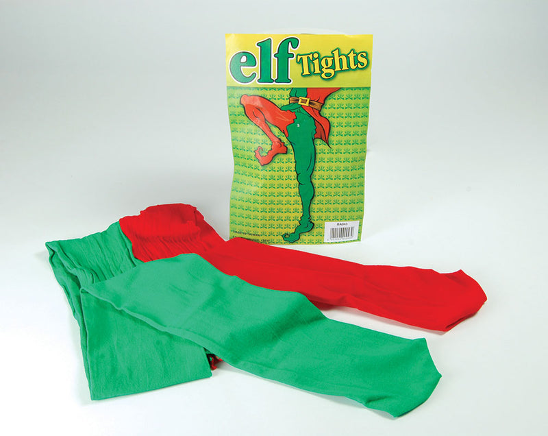 Elf Tights Red And Green