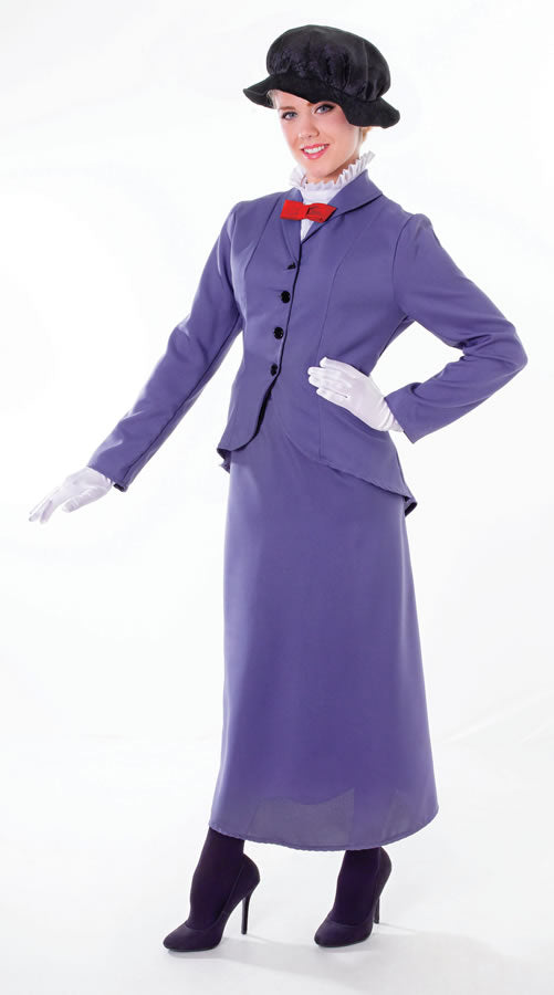 Mary Poppins English Nanny Fancy Dress Costume