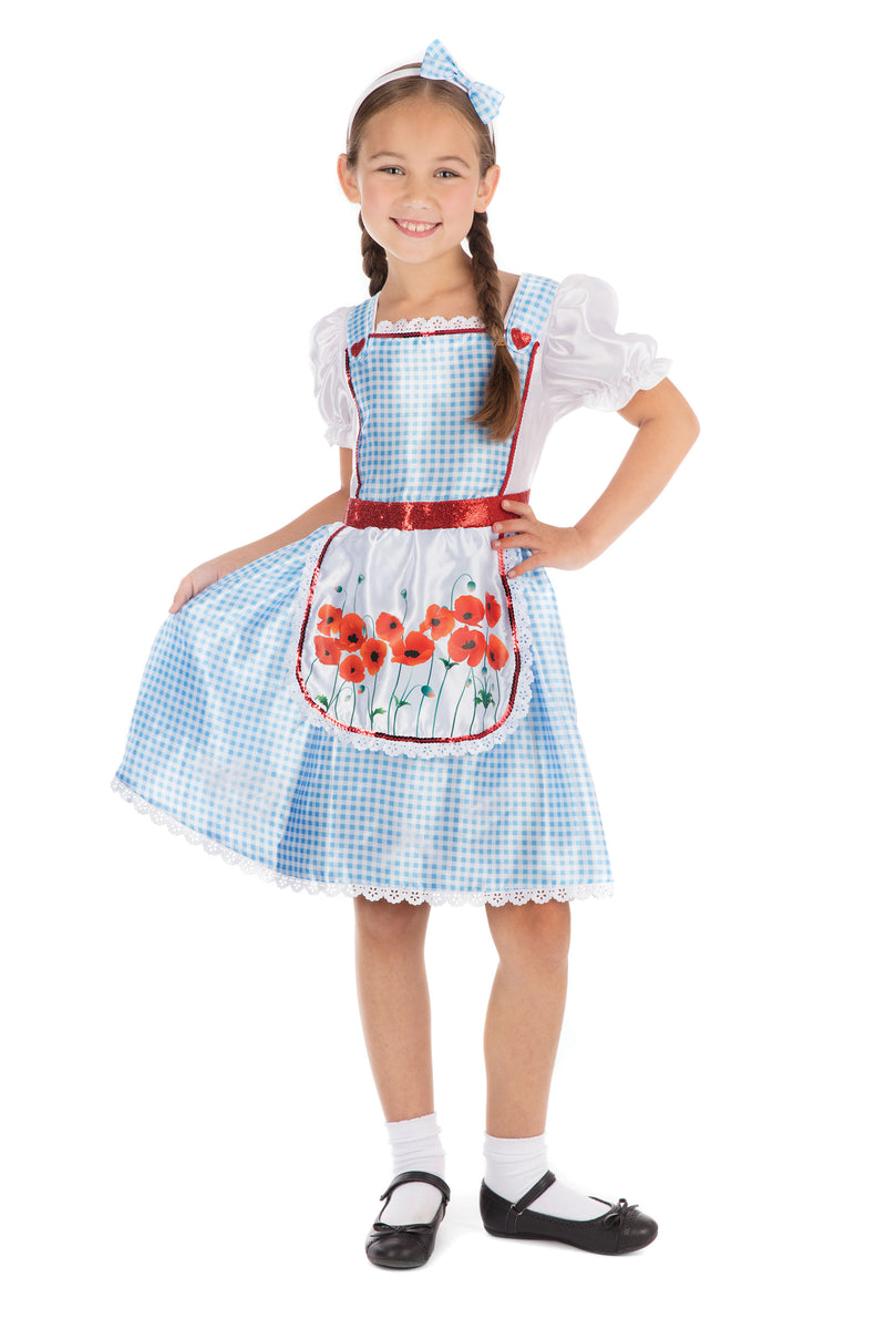 Children's Fairytale Girl Dorothy dress up Costume