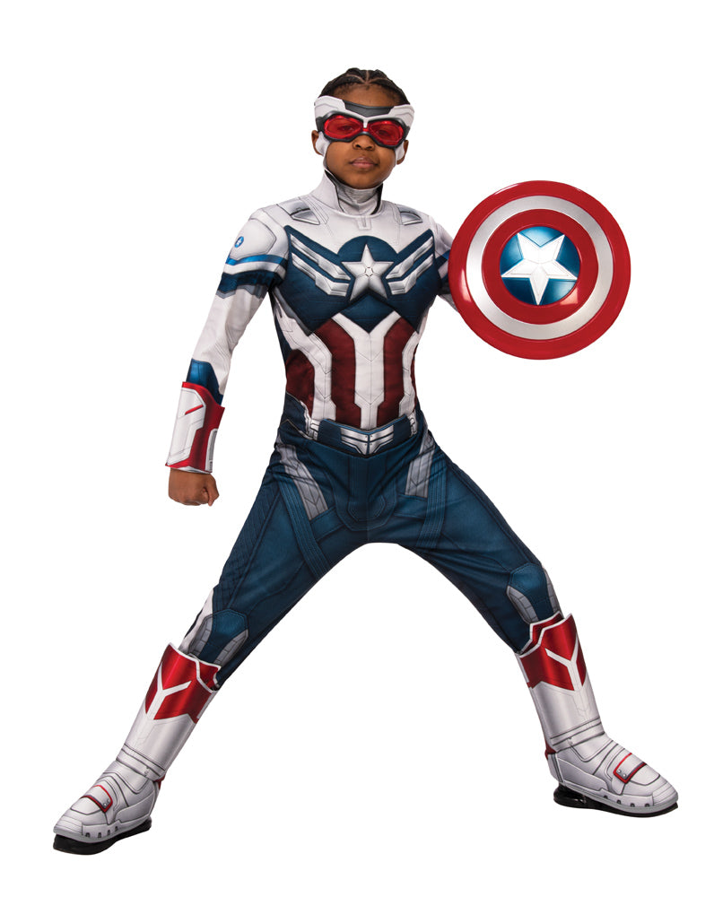 Falcon and the Winter Soldier Deluxe Captain America Boy's Costume