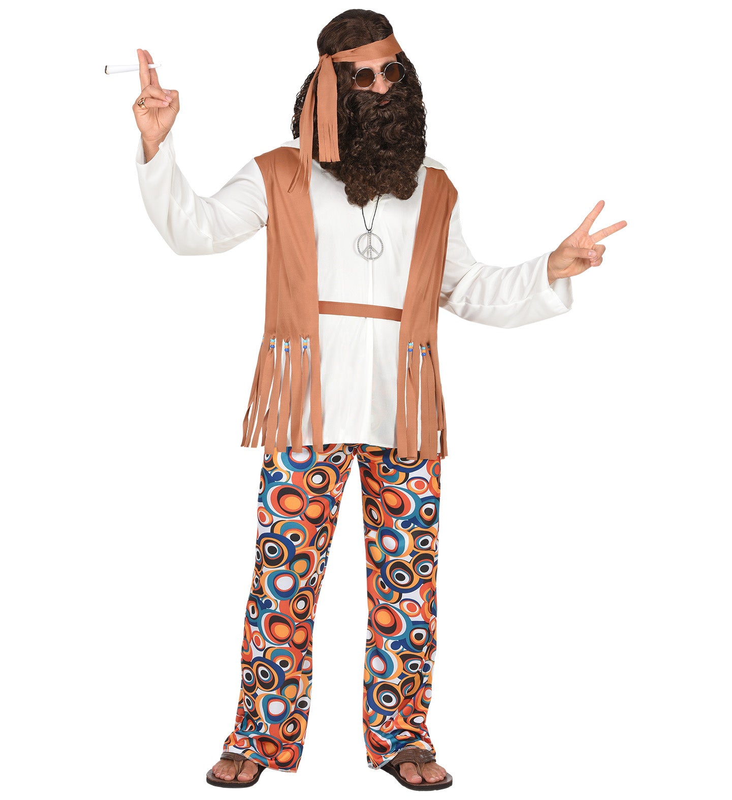 Far Out Dude Hippie 60's Costume