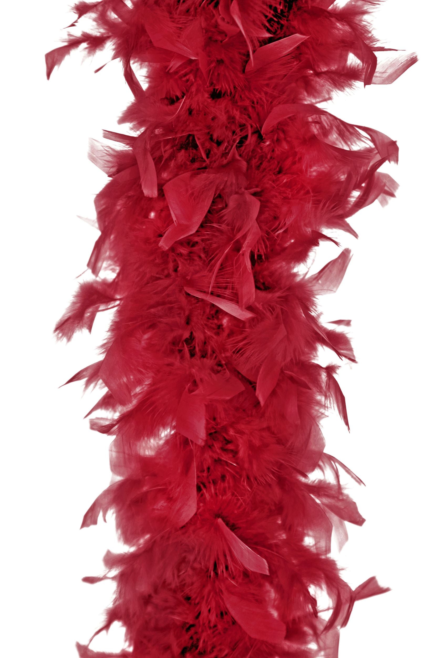 Feather Boa Red Wine 180cm
