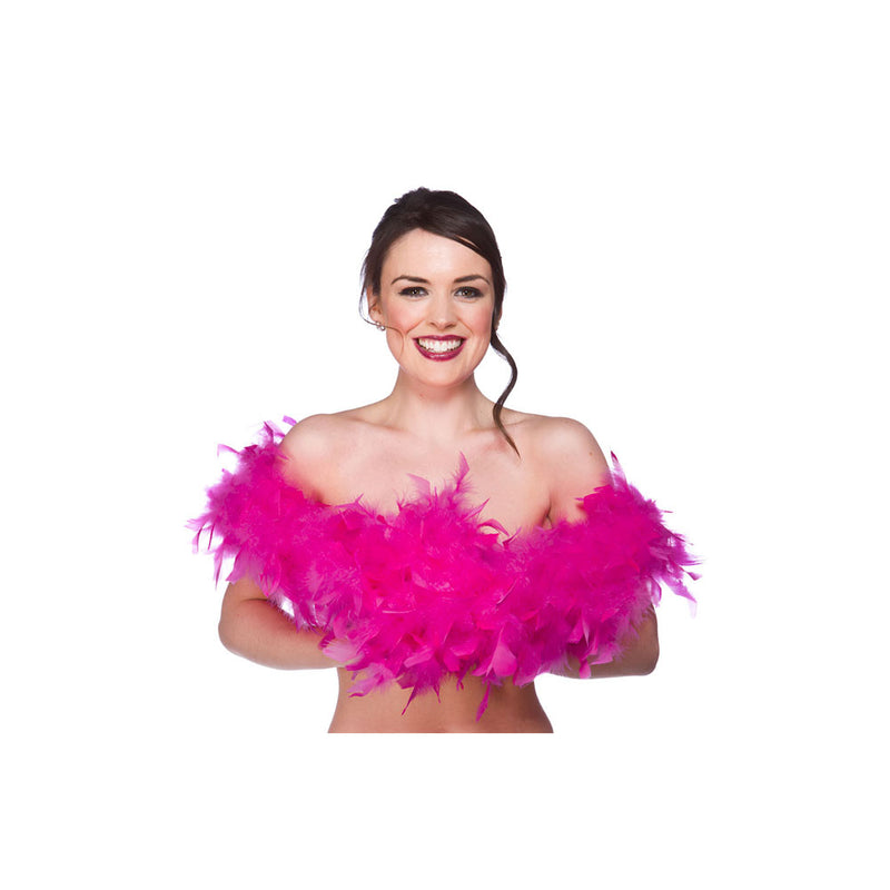 Hot pink Feather Boa.