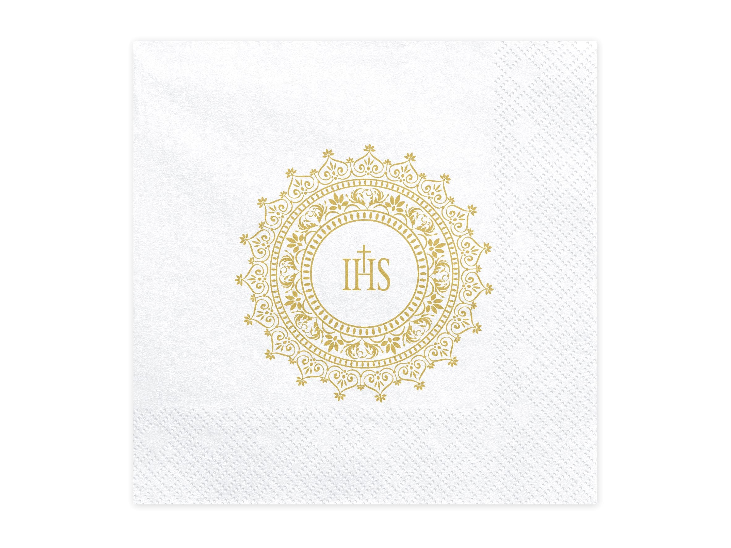 First Communion IHS Napkins Pack of 20