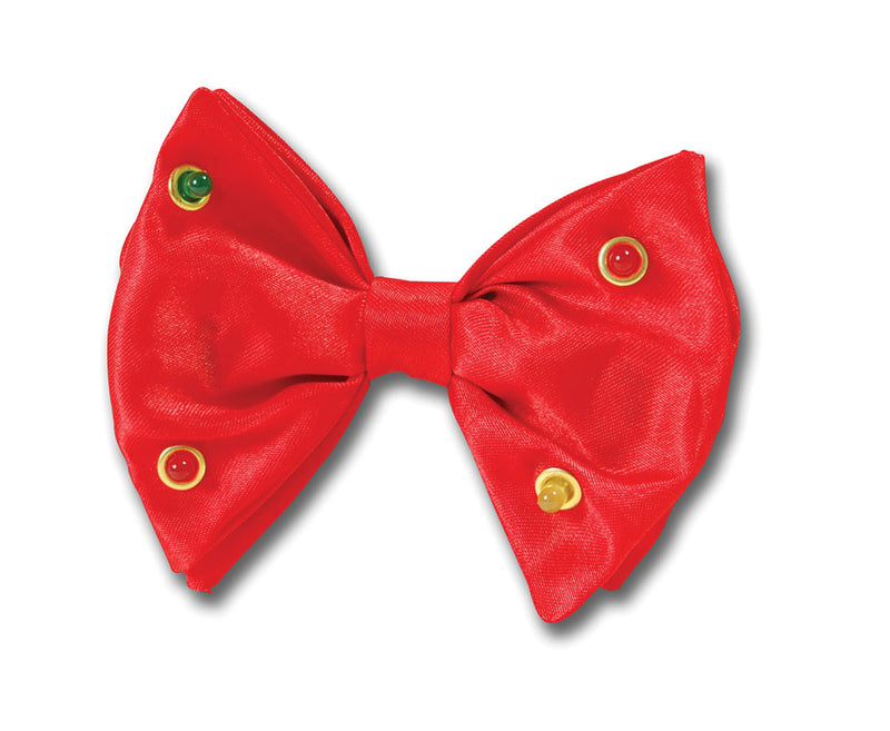 Flashing Bow Tie Red