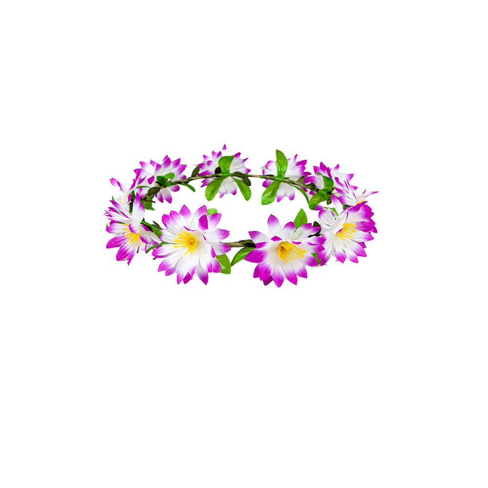 Flower Headband - Purple