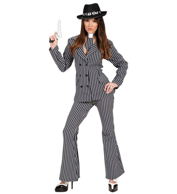 Gangster Lady Suit Costume