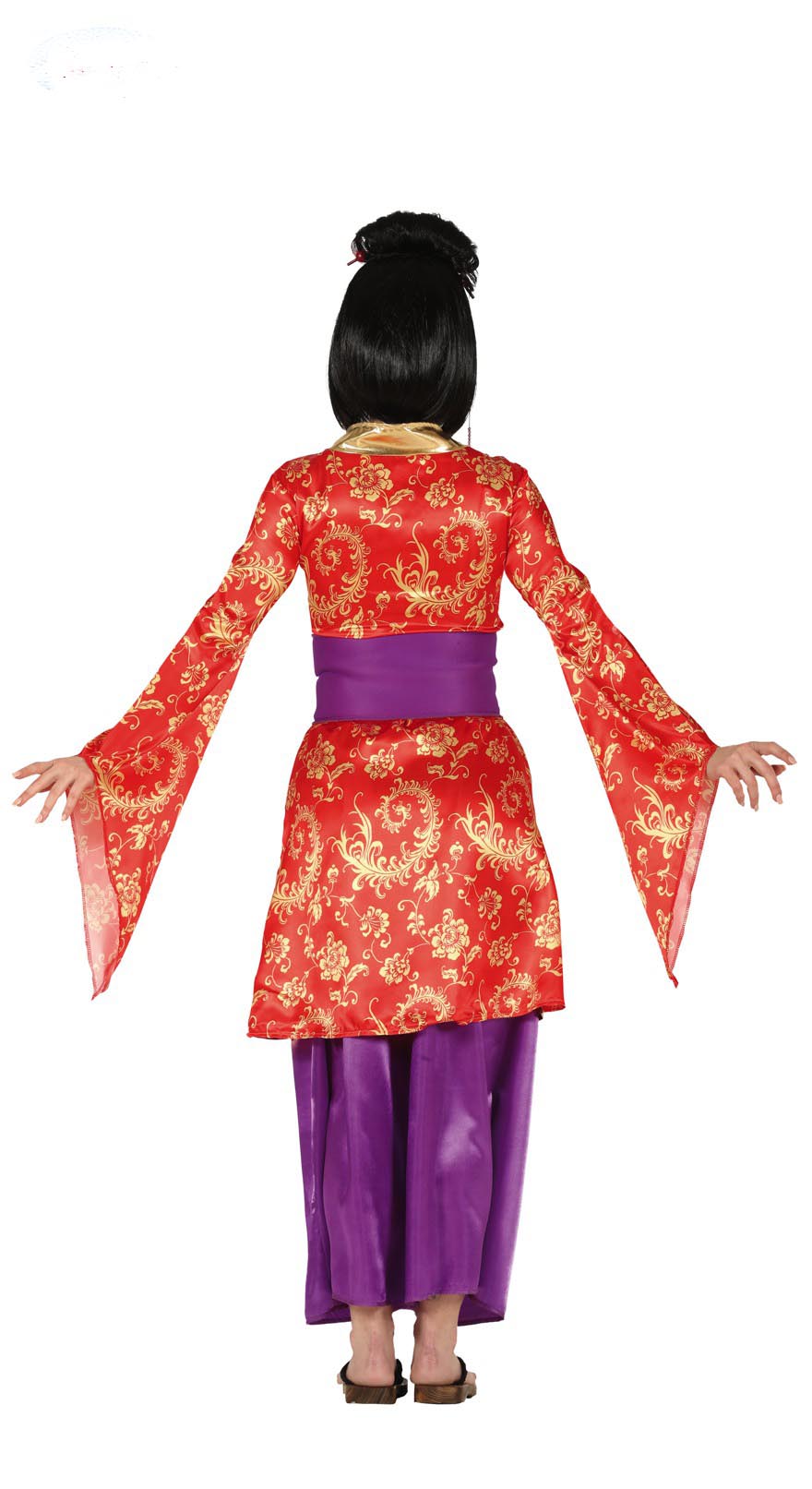 Adult Geisha Lady Japanese Costume rear