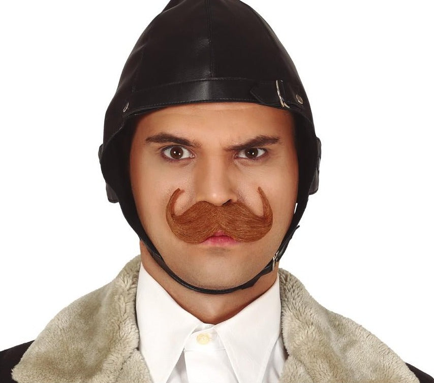 Gentleman Moustache Brown