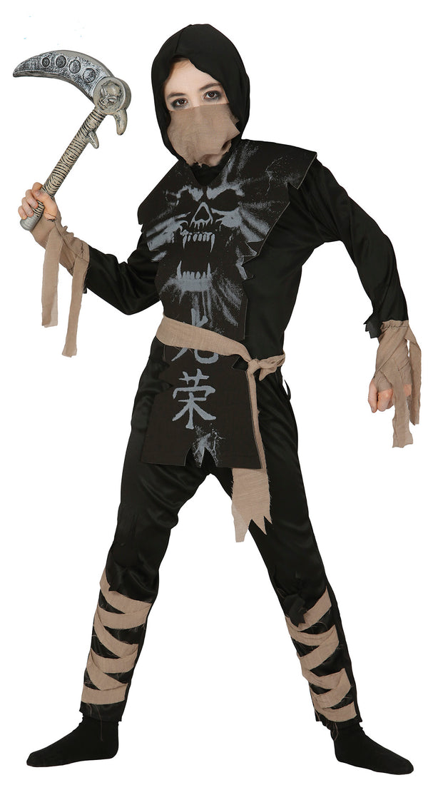 Ghost Ninja Costume Boys