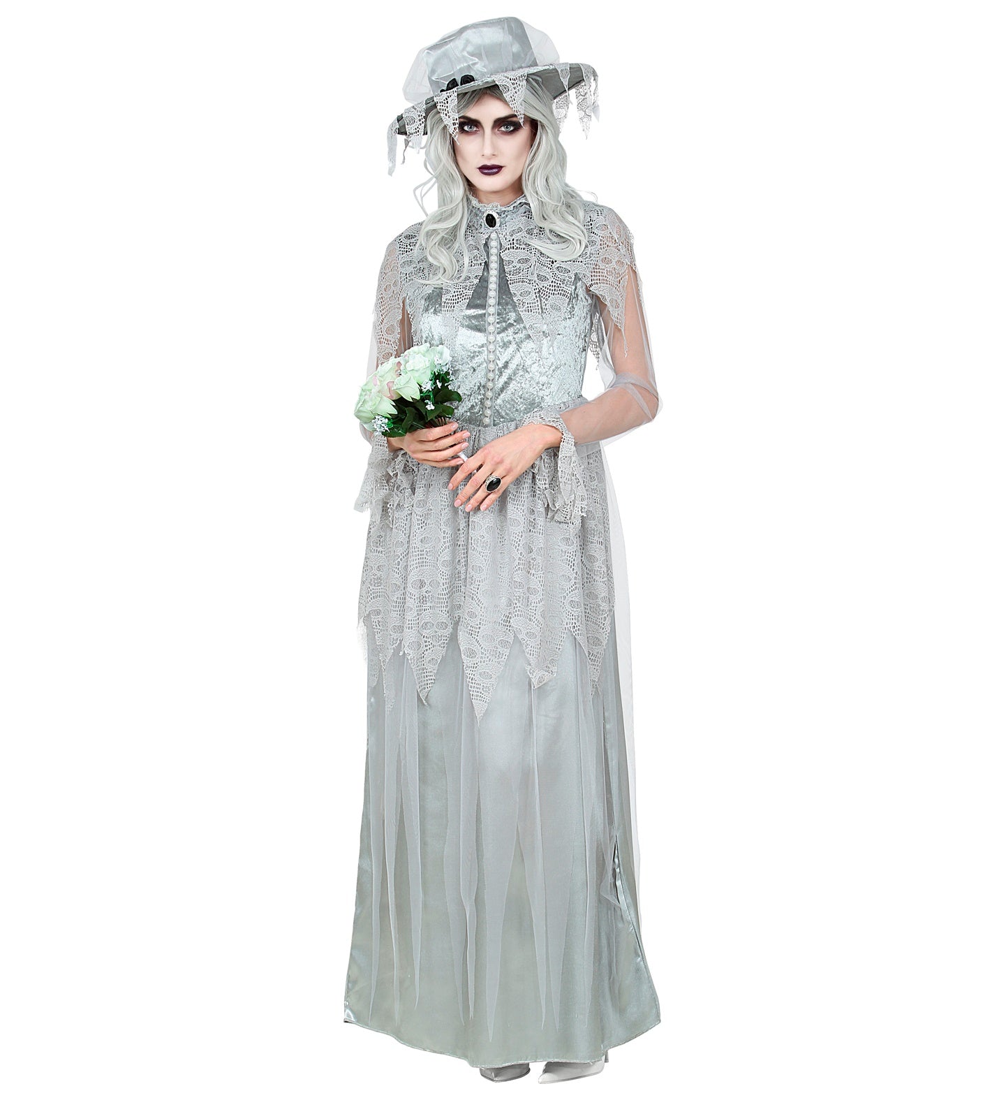 Ghostly Bride Ladies Costume