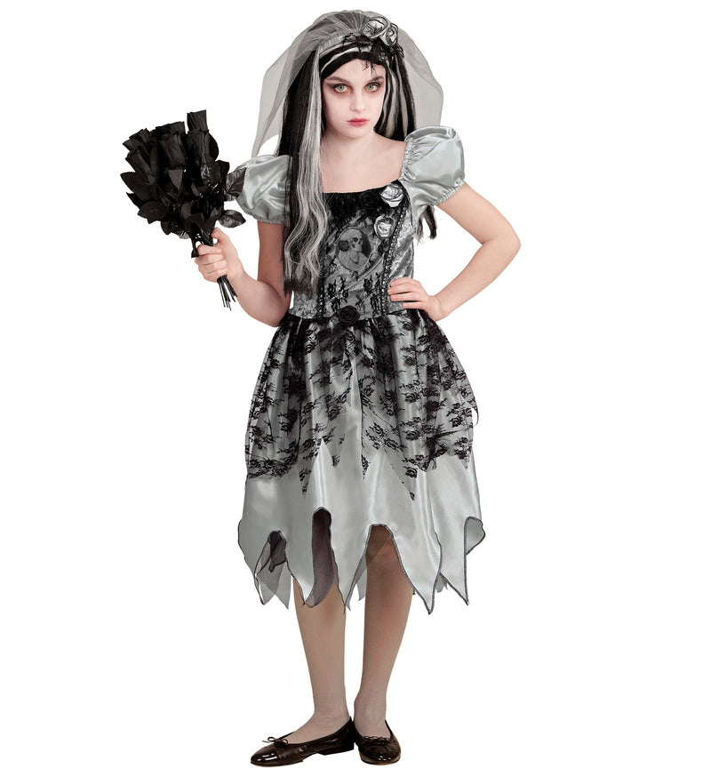 Ghostly Undead Bride Childs Costume Halloween 