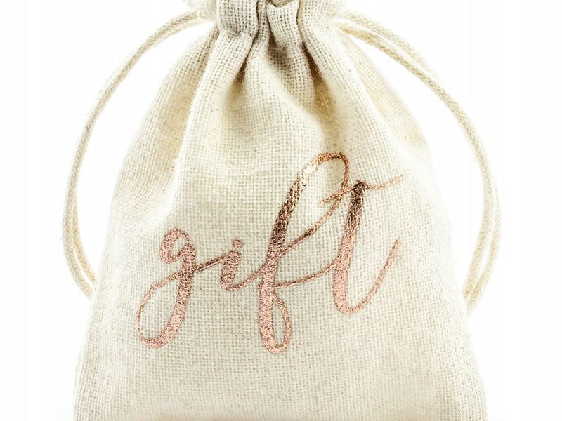 Gift Bags Cotton Pouches Pack of 10