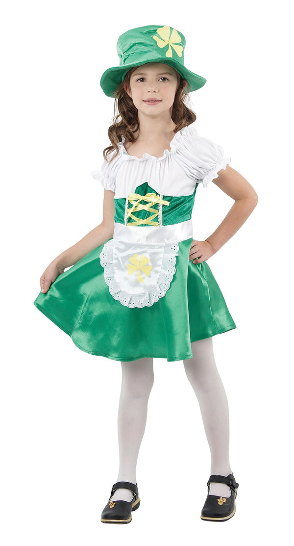 Girl's Lucky Leprechaun St Patrick's Costume