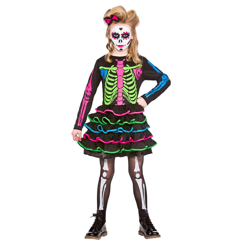 Sweet Skully Chick Day Of the Dead Costume 