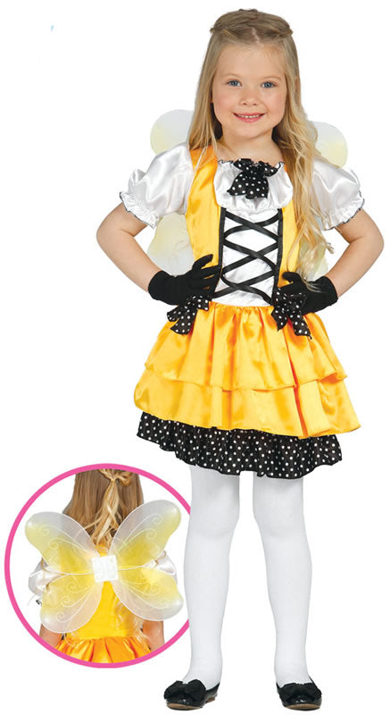 Yellow Butterfly or Fairy Costume Girls
