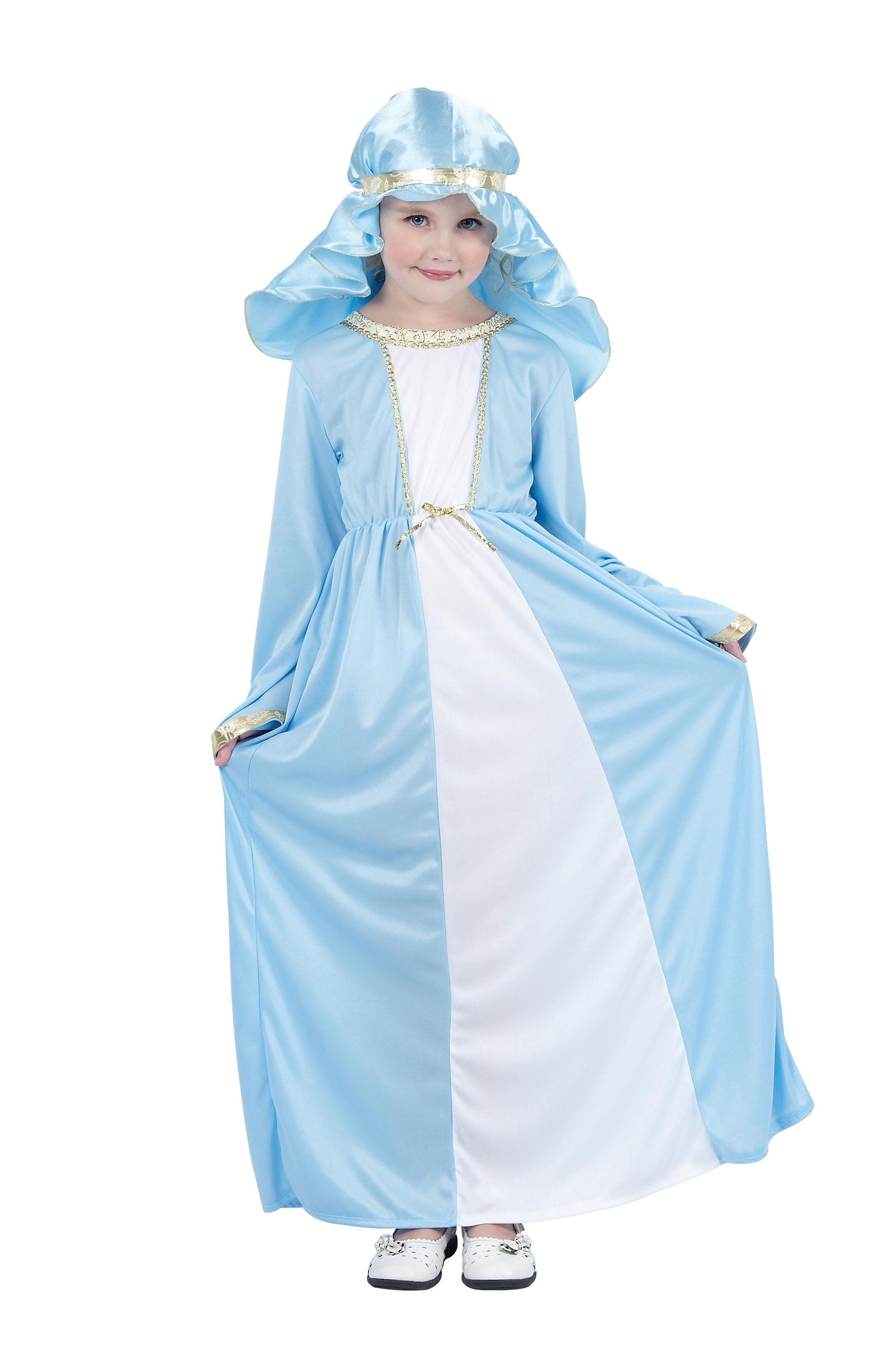 Girls Mary Costume Nativity Play Costume