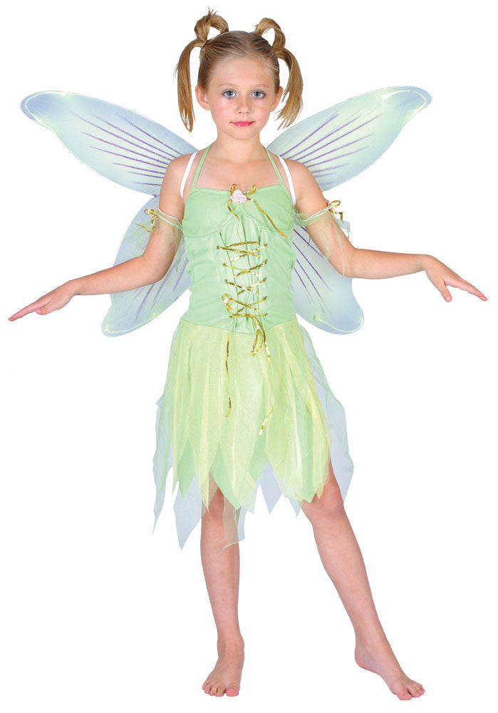 Girls Tinkerbell Neverland Fairy Costume