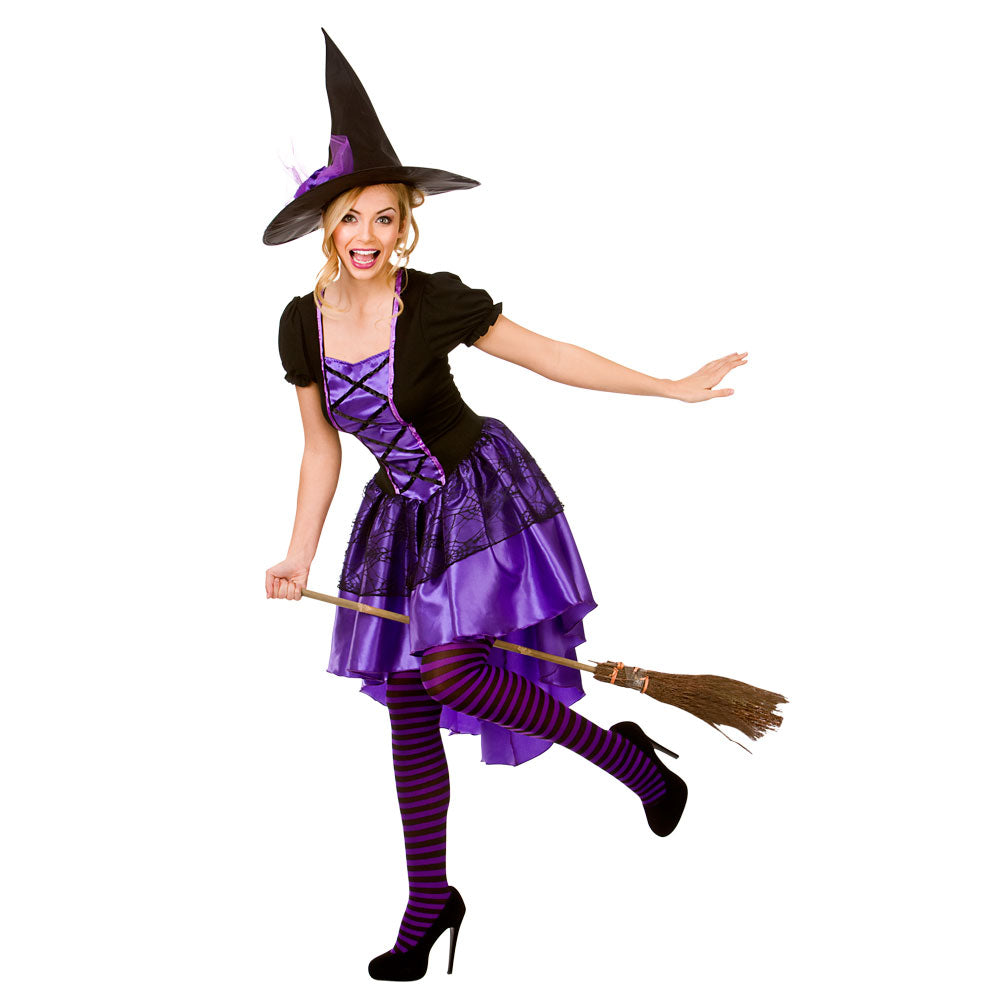 Adult Glamorous Witch fancy dress costume