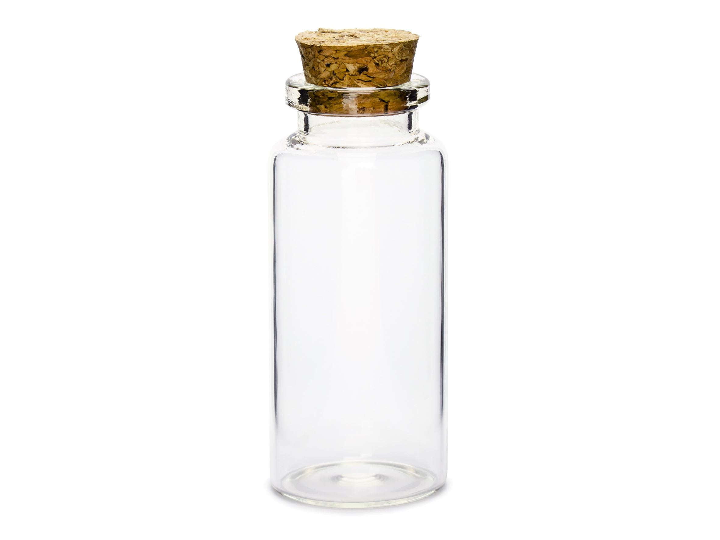 Glass Favor Bottle with Cork Plug