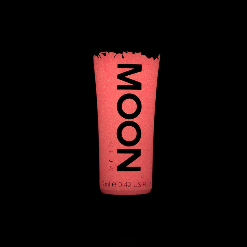 Moon Glow in The Dark 12ml UV Face Paint Pink