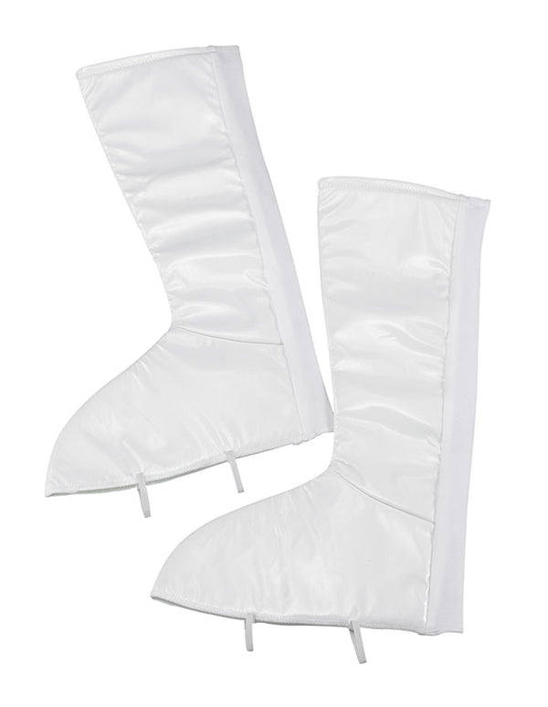 Go Go Boot Tops White Covers