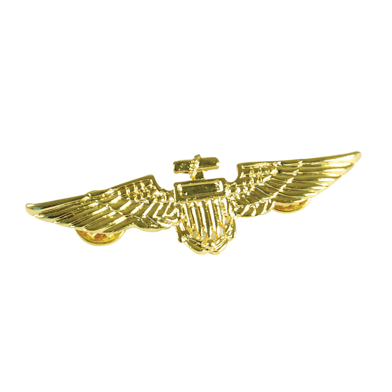 Pilots Gold Aviator Badge Costume Accessory