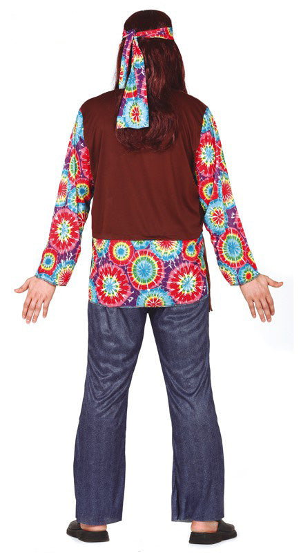 Good Vibes Hippie Costume Adult