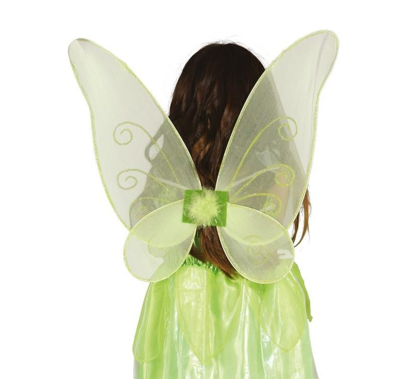 Green Butterfly or fairy Wings