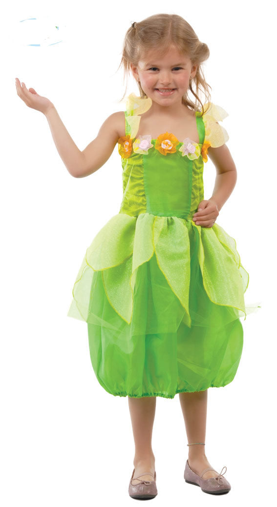 Green Fairy Tinker Bell Costume Girls