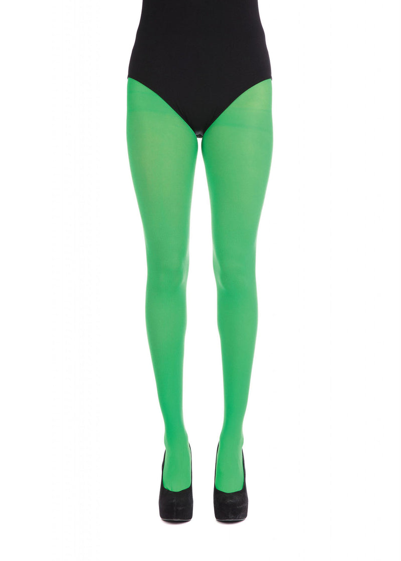 Green Opaque Tights