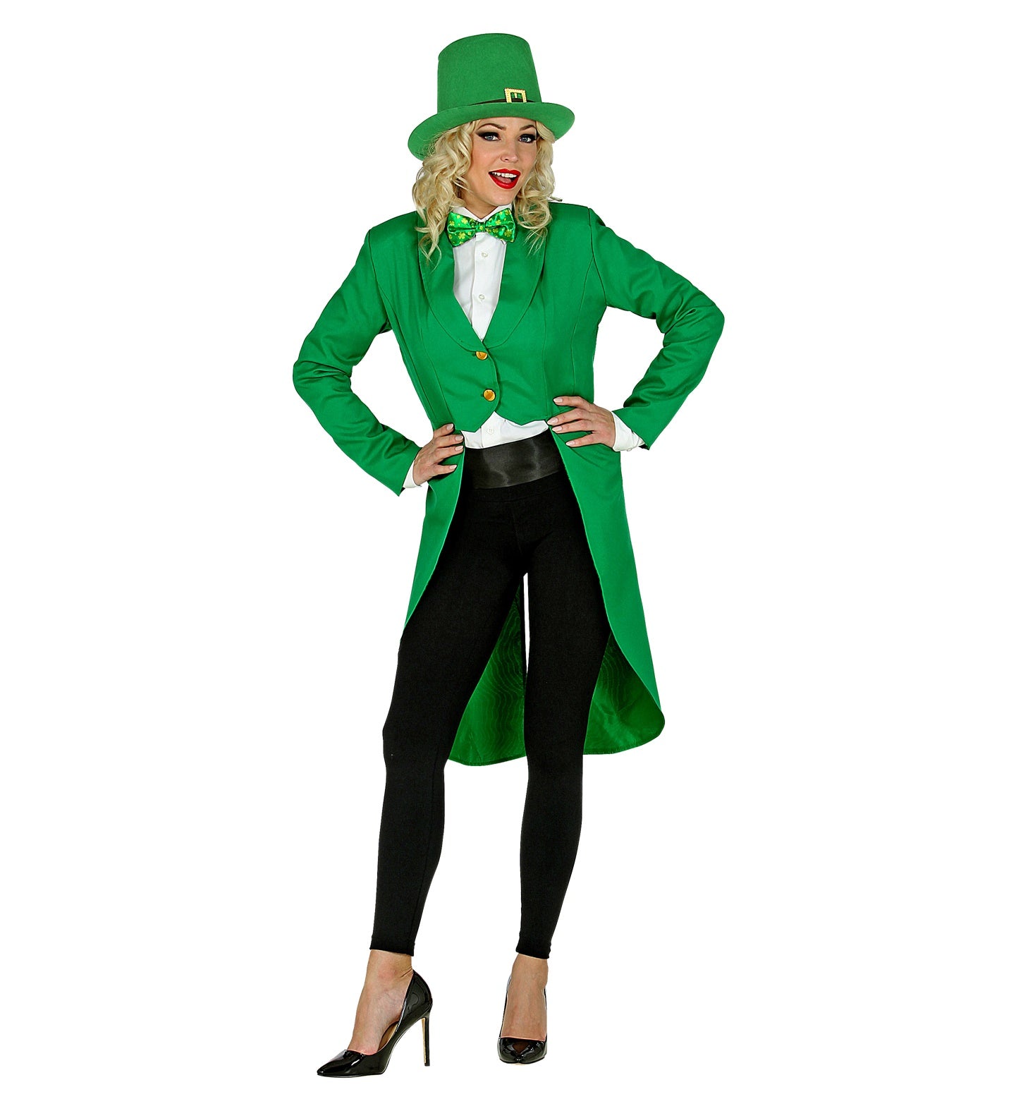 Green Tailcoat Jacket Ladies