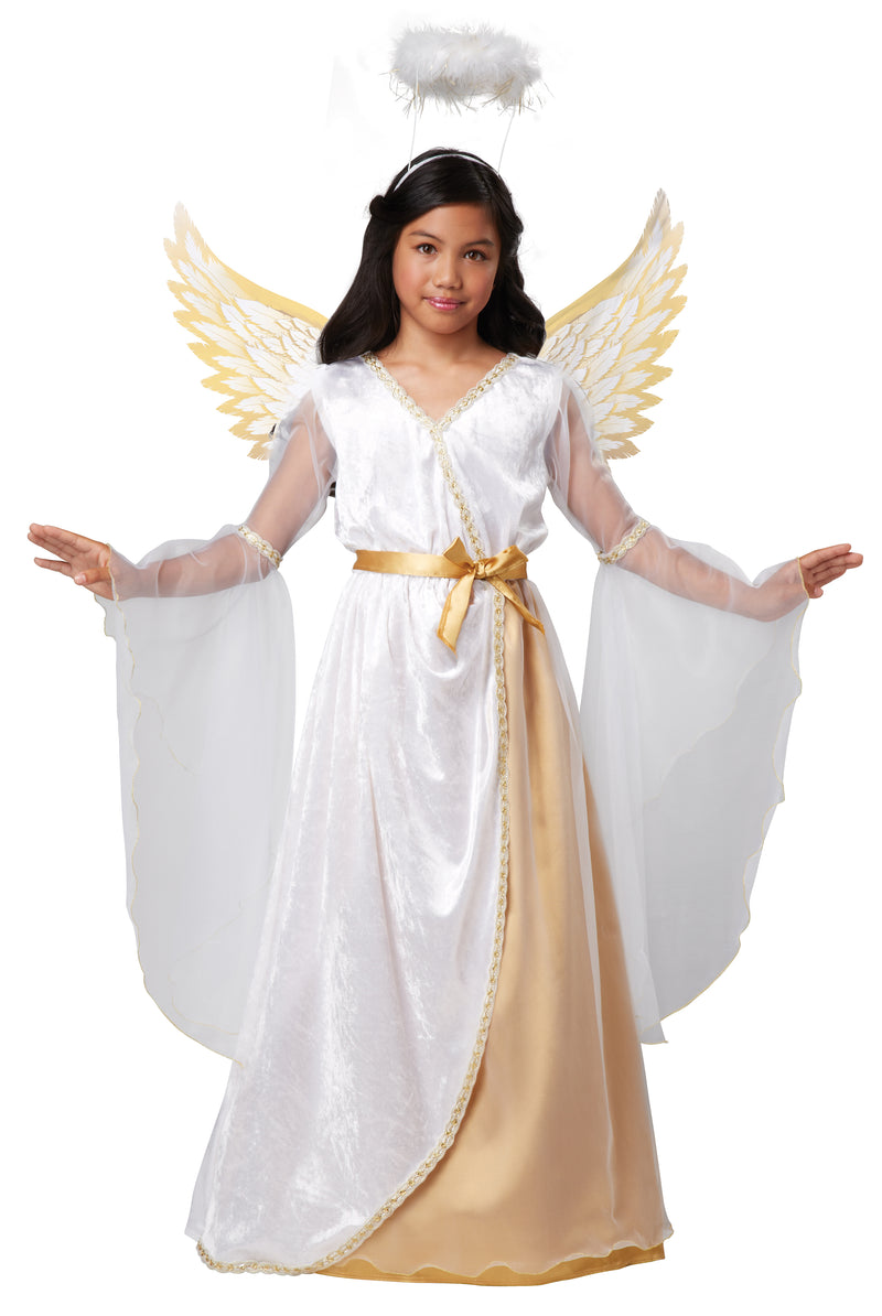 Girls Guardian Angel Nativity Costume