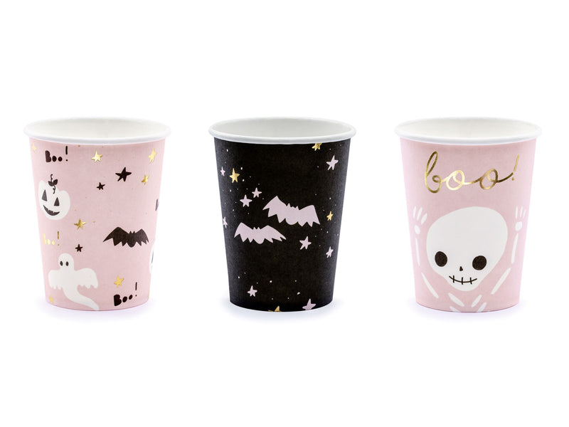 Halloween Boo Paper Cups