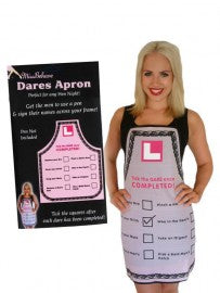 Hen Party Dares Apron for party games