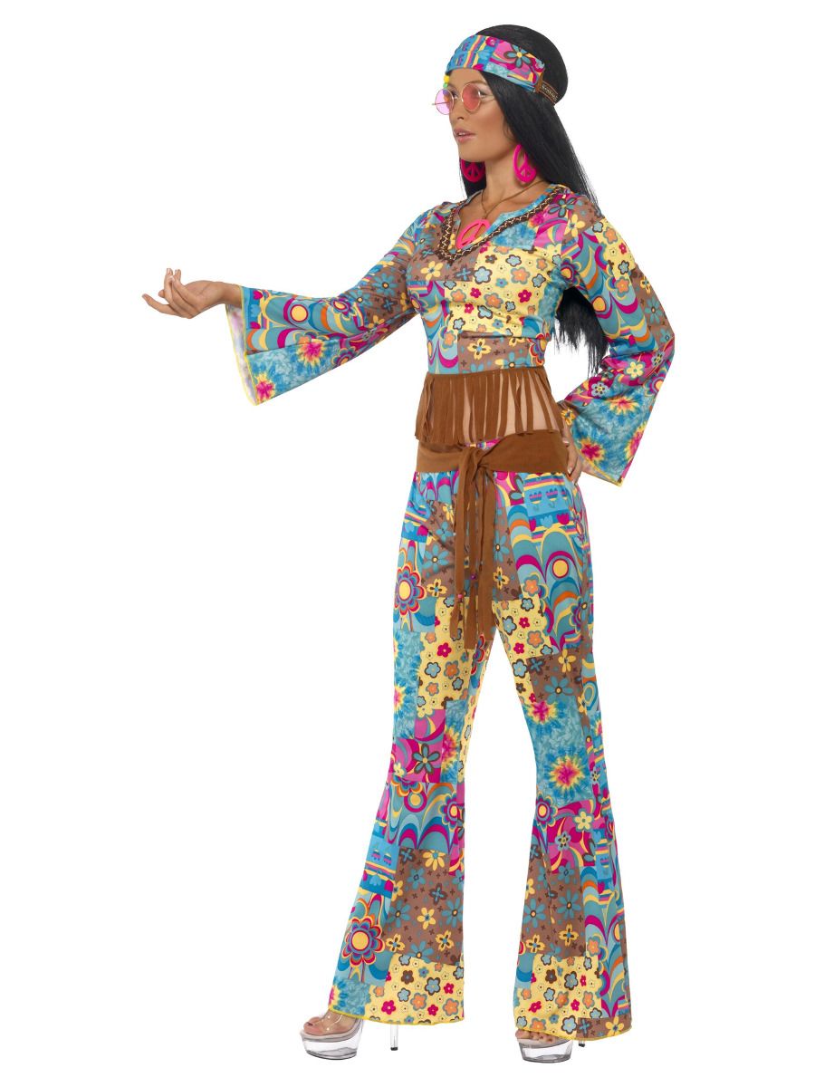 1960's Hippy Flower Power Ladies outfit. 