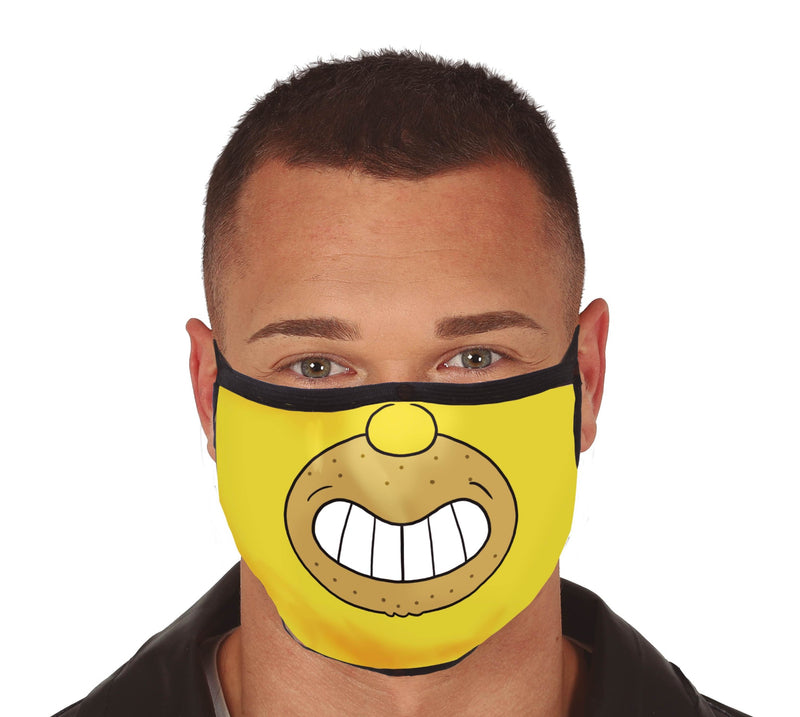 Homer Simpson Face Mask