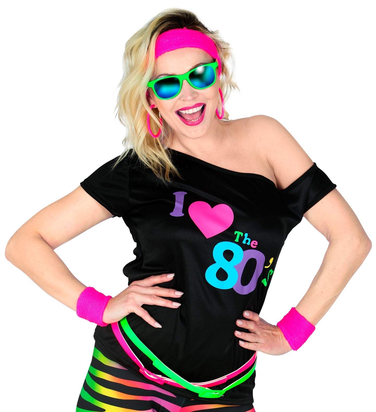 I Love the 80's T-Shirt Outfit