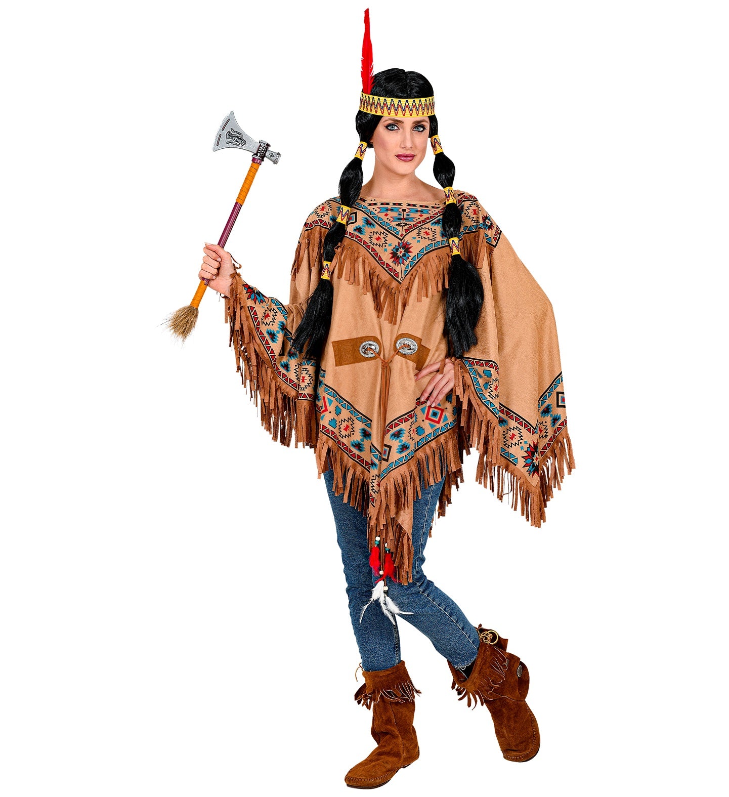 Native American Indian Poncho Costume