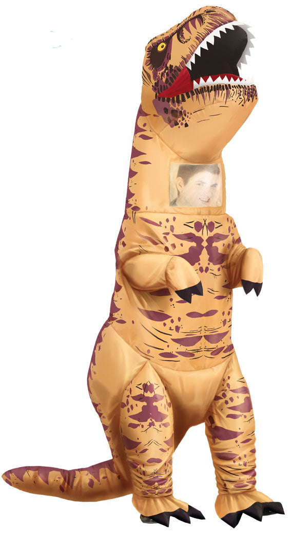 Inflatable T Rex Dinosaur Costume Adult