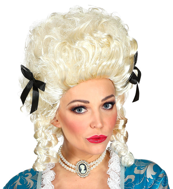 Ivory Colonial Woman Wig