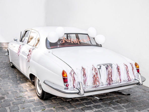 Just Married Wedding Car Decoration Kit
