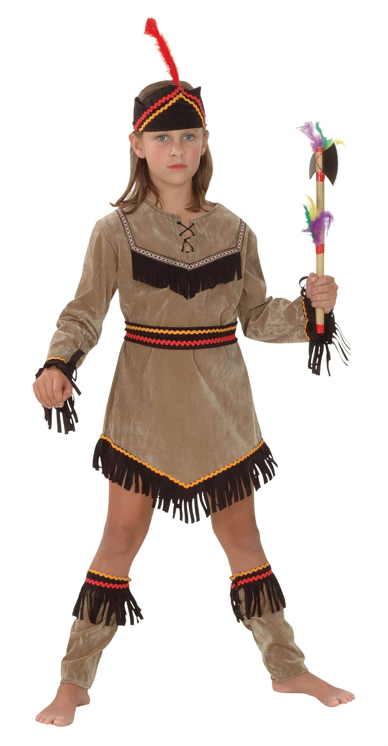 Childrens Indian Girl Deluxe Pocahontas Costume