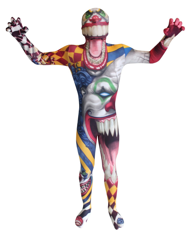 Children's Clown Morphsuit Costume 