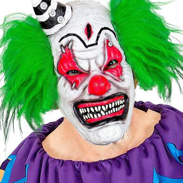 KillerClownMaskWithGreenHair_6