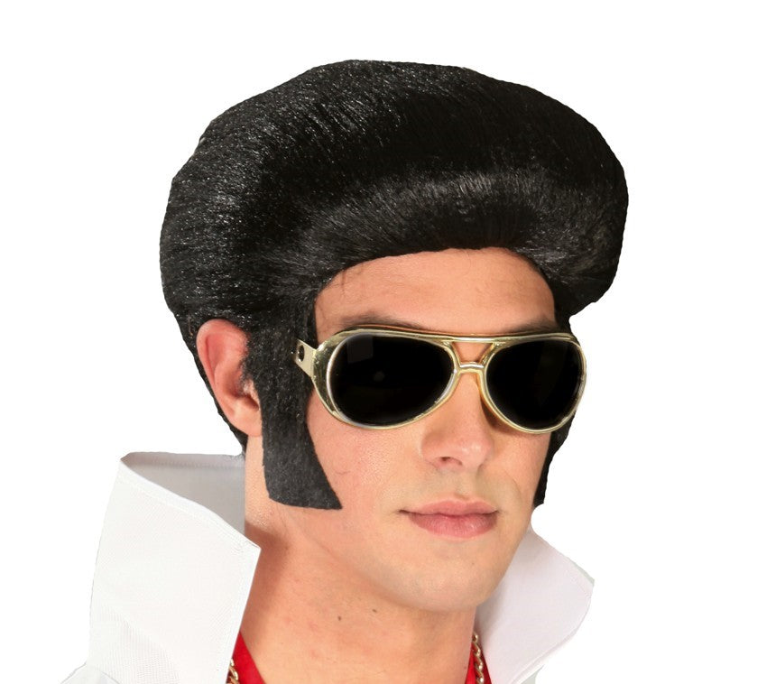 King of Rock Elvis wig. 