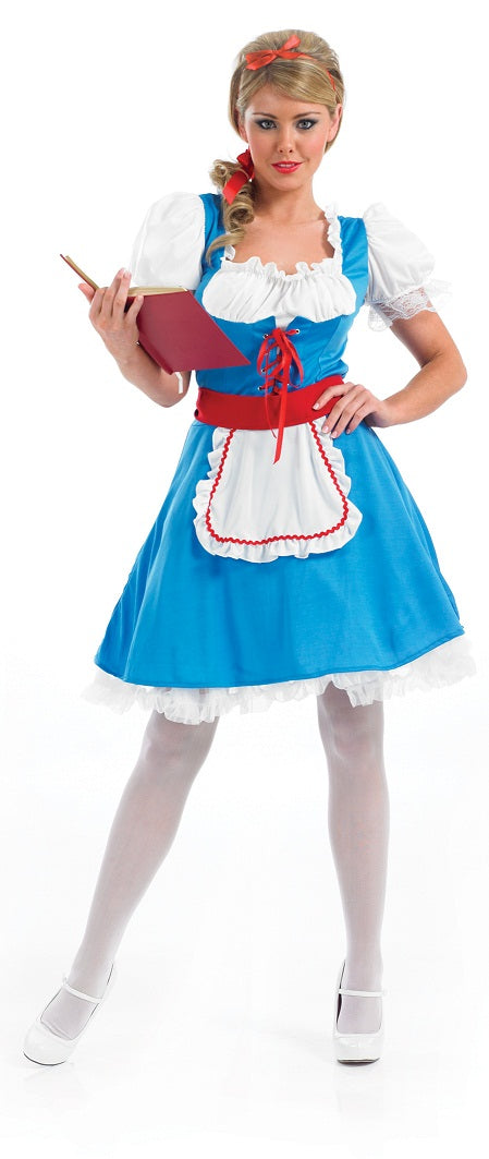 Alice in Wonderland Knee Length Plus Size Costume