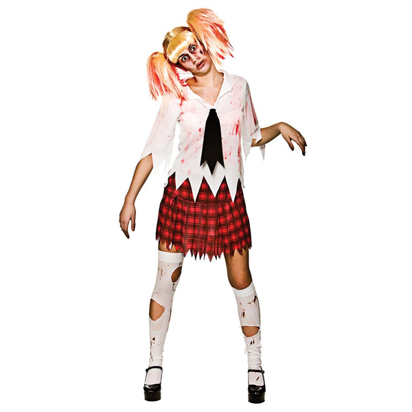 Zombie Student School Girl Costume